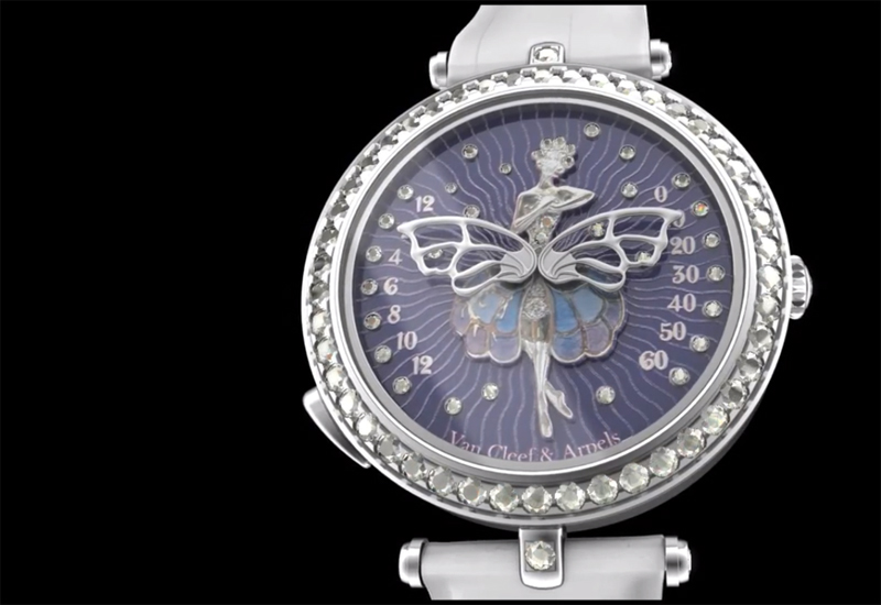 Van cleef butterfly video